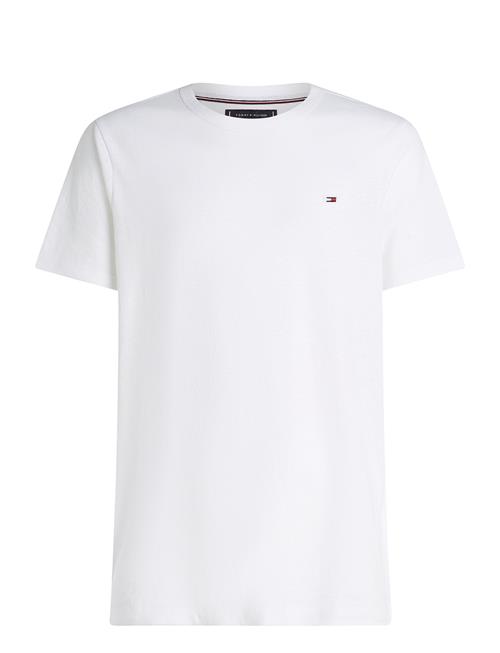 Cotton Linen Tee Tommy Hilfiger White