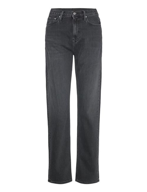 High Rise Straight Calvin Klein Jeans Black