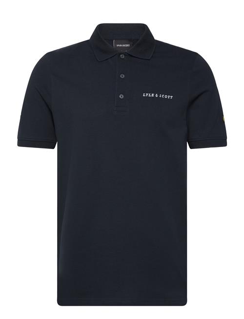 Embroidered Polo Shirt Lyle & Scott Navy
