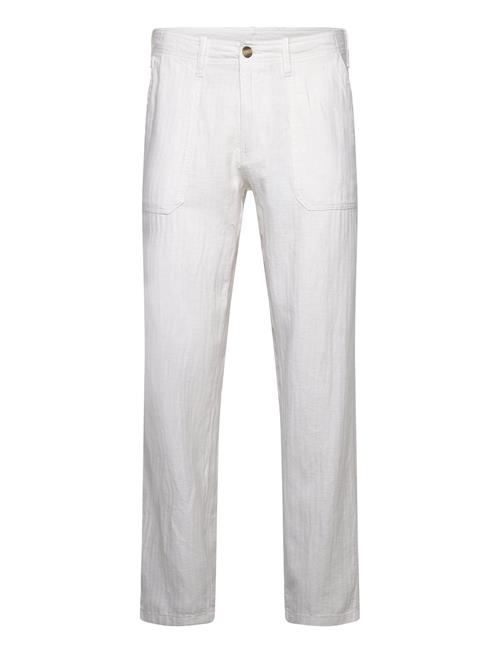 Linen Blend Herringb Pantslinen Blend Herringb Pants Lindbergh White