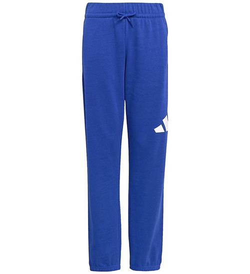 adidas Performance Sweatpants - J BL FT PT - Royblu/Hvid