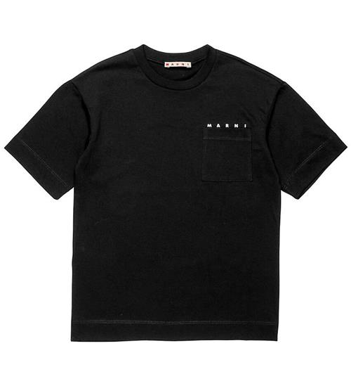 Marni T-shirt - Sort m. Lomme