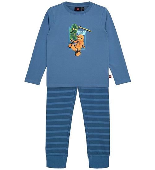 LEGOÂ® Ninjago Nattøj - LWAris 703 - Blue m. Print