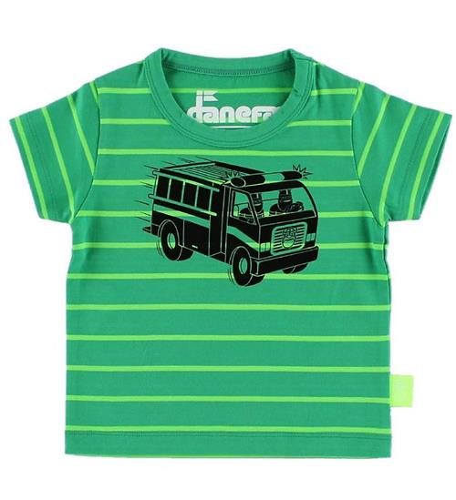 Danefæ T-shirt - Daneallan - Irish Green/Flour Green Brandbil