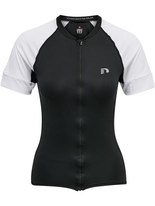 Newline Funktionsbluse  sort / hvid