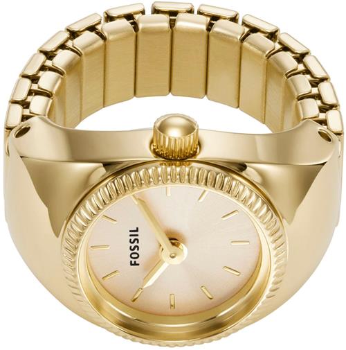 FOSSIL Ring  guld / sort