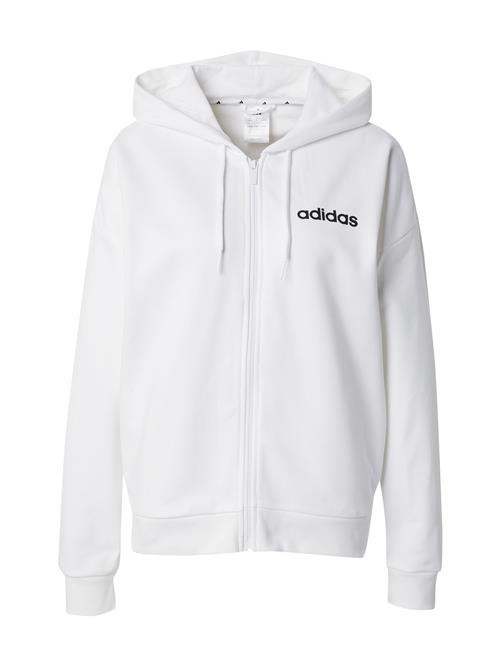 ADIDAS SPORTSWEAR Sportsweatshirt 'Essentials'  sort / hvid
