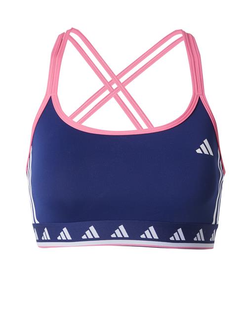 ADIDAS PERFORMANCE Sports-BH 'Hyglm Q2'  mørkeblå / gammelrosa / hvid