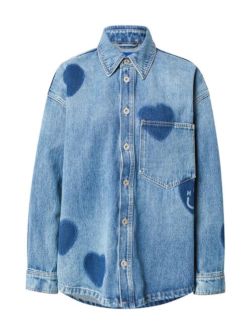 HUGO Overgangsjakke 'Garesa_2_B'  blue denim