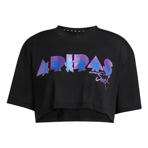 ADIDAS PERFORMANCE Funktionsbluse 'Adidas x Jeremy Scott'  blå / lilla / sort