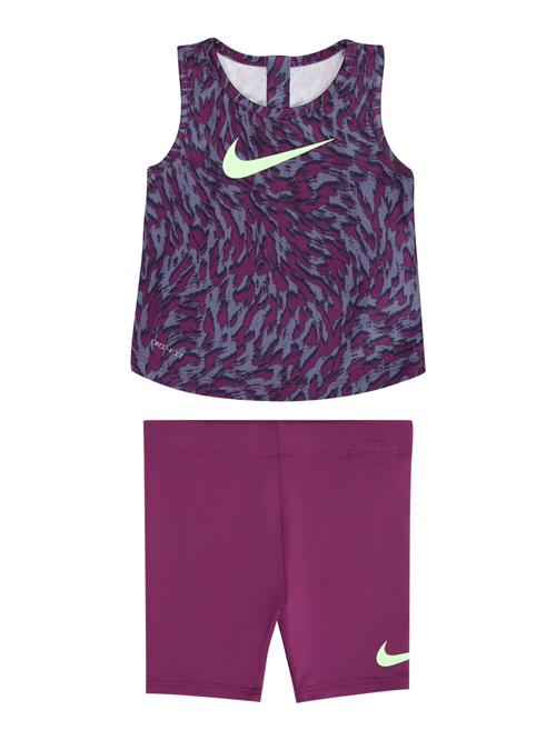Nike Sportswear Sæt  pastelgrøn / lilla / lyselilla / sort