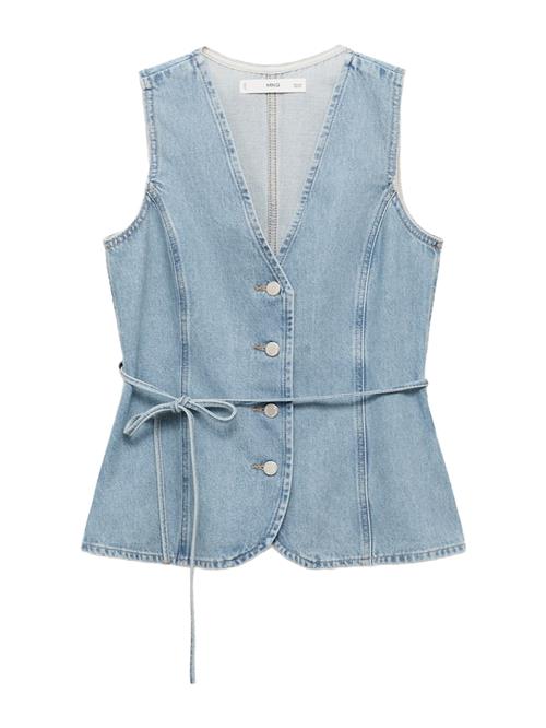 MANGO Vest 'DAPHNE'  blue denim