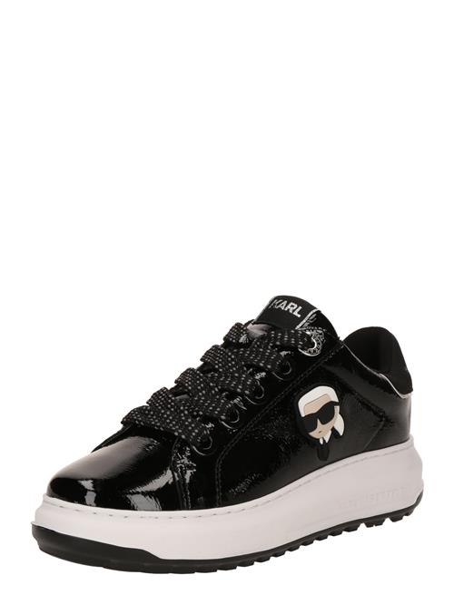 Karl Lagerfeld Sneaker low  beige / sort / hvid