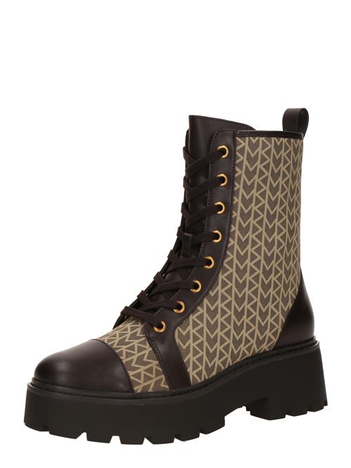 MICHAEL Michael Kors Snørestøvletter 'BLAKE'  choko / naturhvid