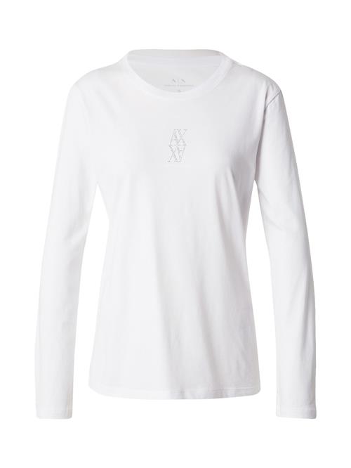ARMANI EXCHANGE Shirts  sølv / hvid