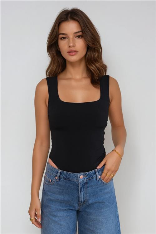 Everly Body - Sort - M - TeeShoppen