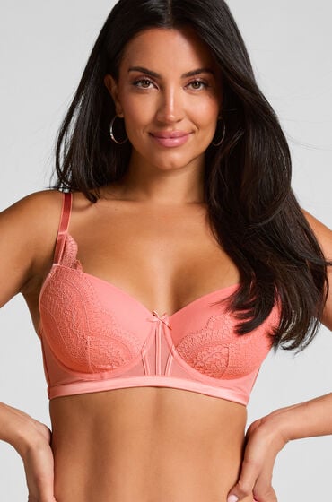 Hunkemöller Robinj formstøbt pushup-bøjle-bh Lyserød