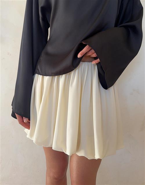 Nelly - Beige - Balloon Skirt