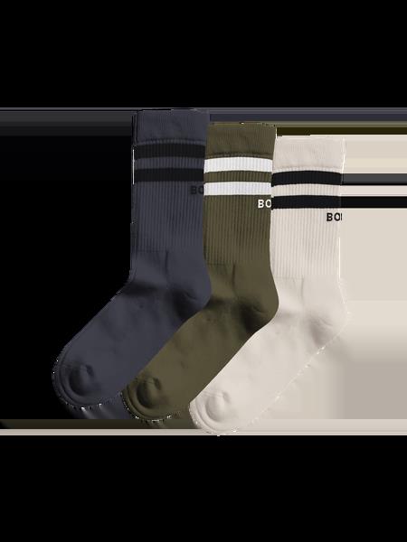 Björn Borg Core Crew Socks 3-pack Multi, 36-40