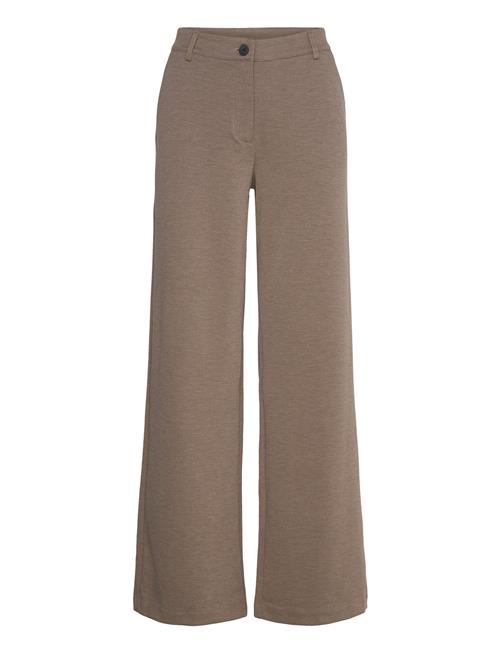 Pants From Freequent In A Soft Material. The Pants Have A Simple Silhouette With FREE/QUENT Brown