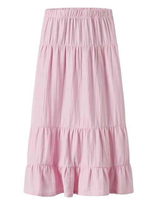 Nlfhussa Long Skirt Noos LMTD Pink