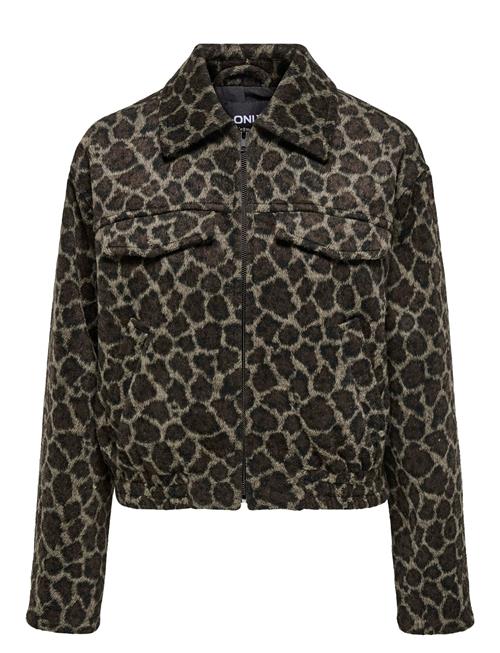 Caremilia Leo Bomber Jacket Otw ONLY Carmakoma Brown