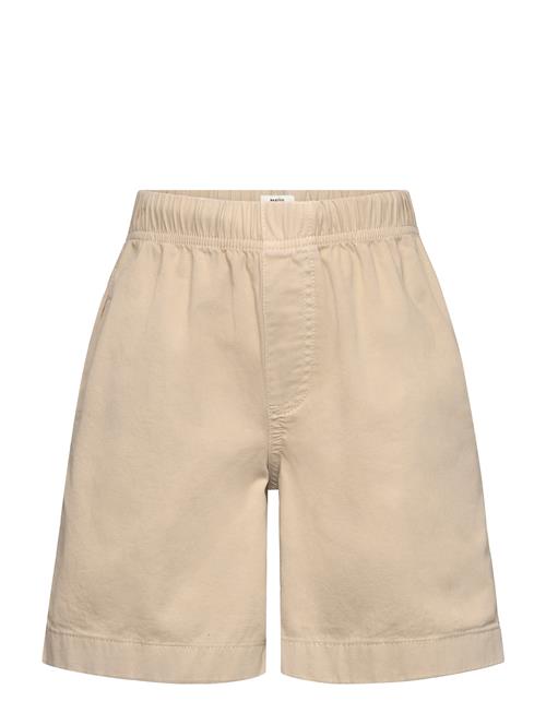 Light Twill Seano Shorts Mads Nørgaard Beige