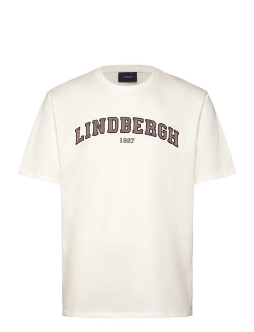 Over Logo Tee Lindbergh White