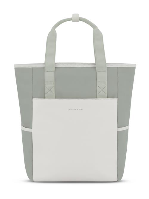 Kapten & Son Rygsæk 'Lindby'  pastelgrøn / offwhite