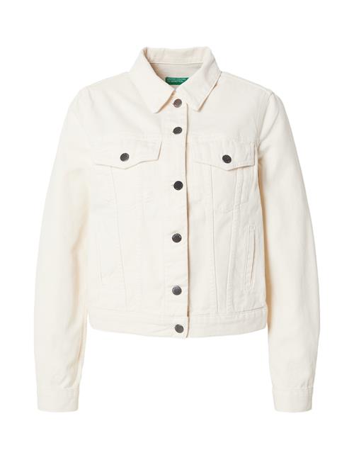 UNITED COLORS OF BENETTON Overgangsjakke  hvid