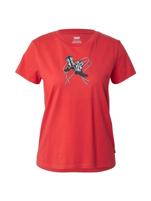 LEVI'S ® Shirts 'The Perfect Tee'  rød / sort / hvid