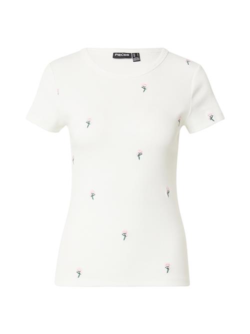 PIECES Shirts 'PCMay'  grøn / pink / hvid