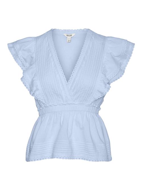 VERO MODA Bluse 'Noir'  lyseblå