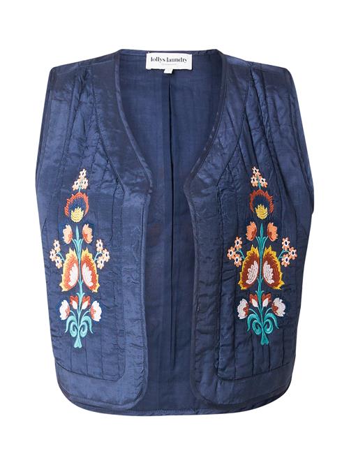 Lollys Laundry Vest 'Mist'  mørkeblå / gul / mint / hummer