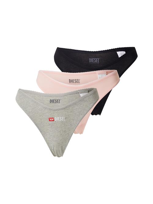 DIESEL String  grå-meleret / lyserød / sort