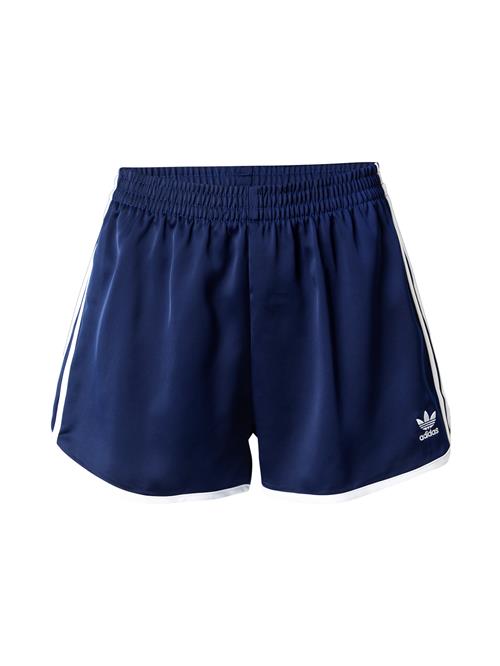 ADIDAS ORIGINALS Bukser 'Adicolor'  navy / hvid