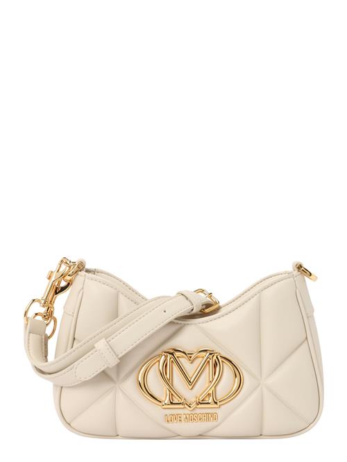 Love Moschino Skuldertaske  elfenben