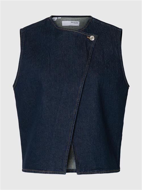 SELECTED FEMME Vest 'SLFVIDA-KORI'  navy