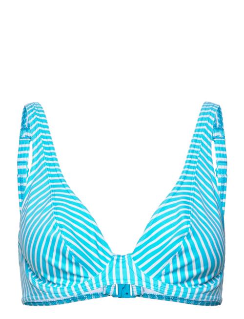 Jewel Cove Uw High Apex Bikini Top 30 D Freya Blue