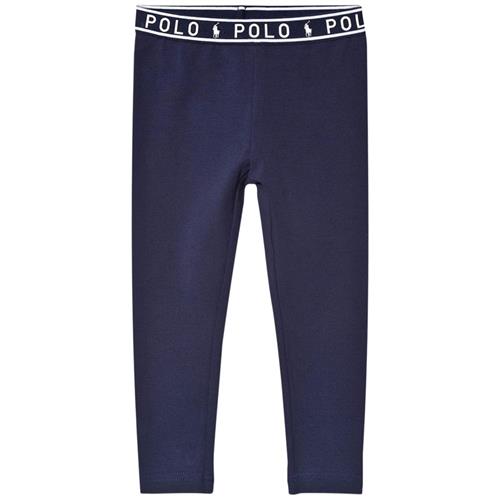 Ralph Lauren Logo Leggings Navyblå 12-14 Y  Marineblå  12-14 år  kvinde