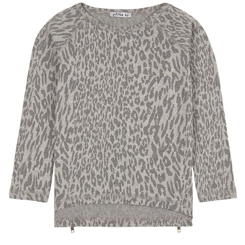 Petitbo Loui Leopard Print T-shirt Grå 12 Y    12 år  kvinde