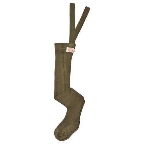 Silly Silas GOTS Strømpebukser Oliven 2-3 Y  Grøn  2-3 år  Unisex