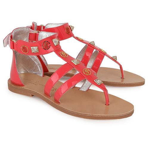 Miss Blumarine Gladiator Sandaler Røde 30 EU  Lyserød  30 EU  kvinde
