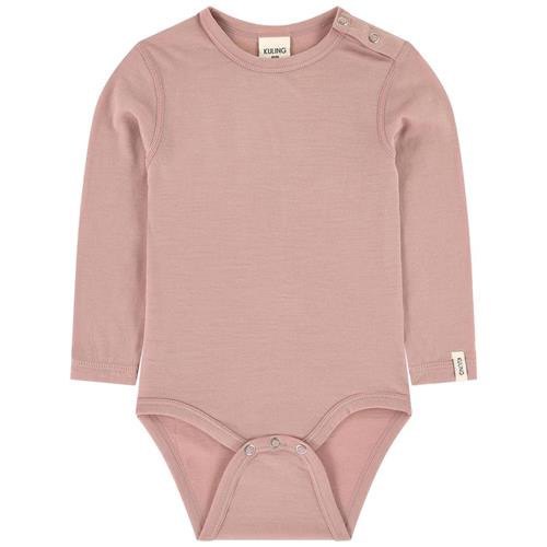 Kuling Babybody Pink 50/56 cm  Lyserød  50/56 cm  Unisex