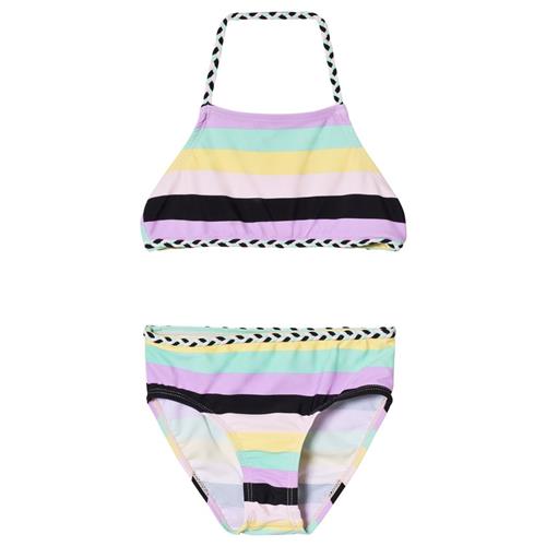 The BRAND Plait Bikini Pastel Stripe 92/98 cm    92/98 cm  kvinde