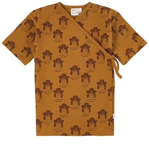 MAINIO Mønstret T-shirt Golden Brown 2-5 Y    2-5 år  Unisex