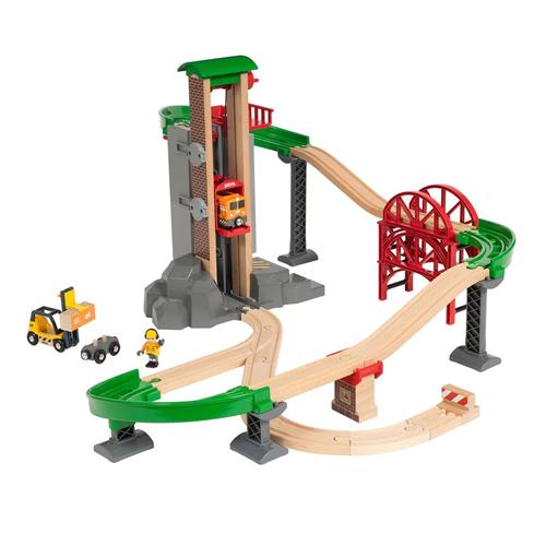BRIO BRIO® World – 33887 Lift & Load Warehouse Set 3-6 Y Wood     Unisex