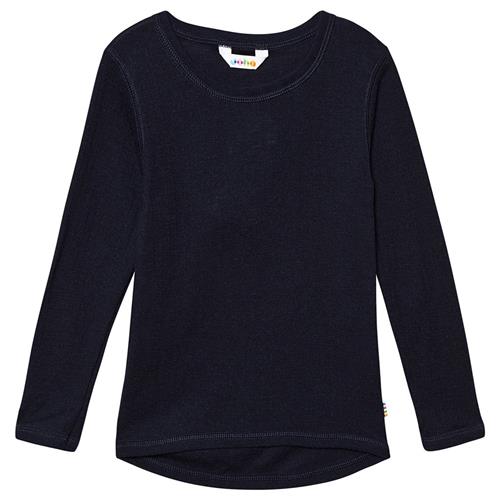 Joha Rib T-shirt Navyblå 90 cm  Marineblå  90 cm  kvinde