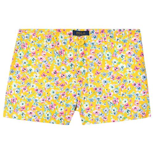 Ralph Lauren Flower Print Shorts Gult 16 Y    16 år  kvinde