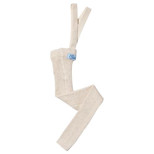 Silly Silas GOTS Fodsløse strømpebukserer Cremefarvede 3-4 Y  Creme  3-4 år  Unisex